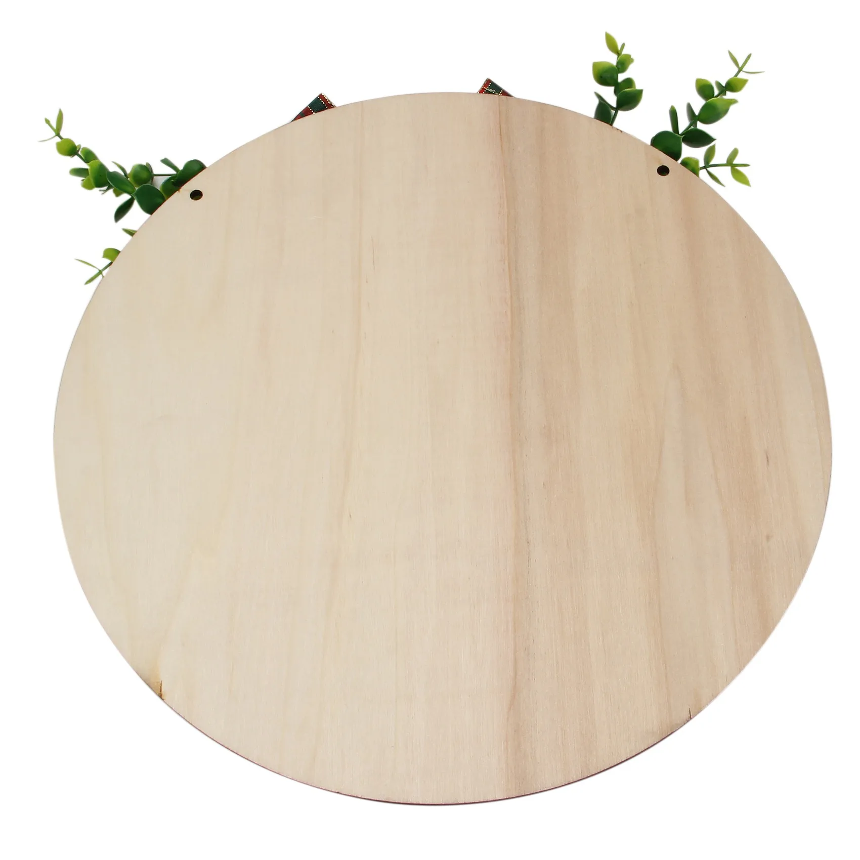 Jolliest مجموعة من ثقوب Nuthouse عيد الميلاد شماعات الباب علامة أكاليل خشبية مستديرة-BAAQ