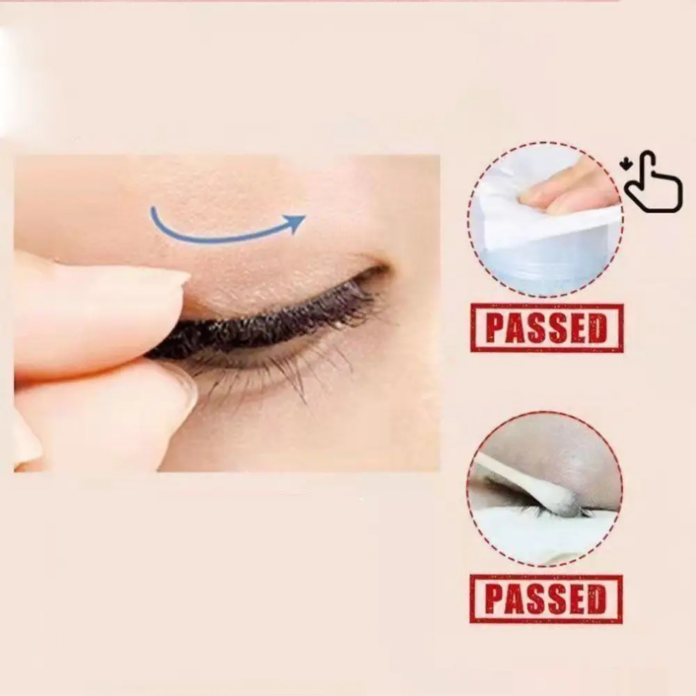 One Time Glue-Free Eyelashes Extension Tool, Lash Strip reutilizável, cílios postiços, tiras hipoalergênicas, fita adesiva