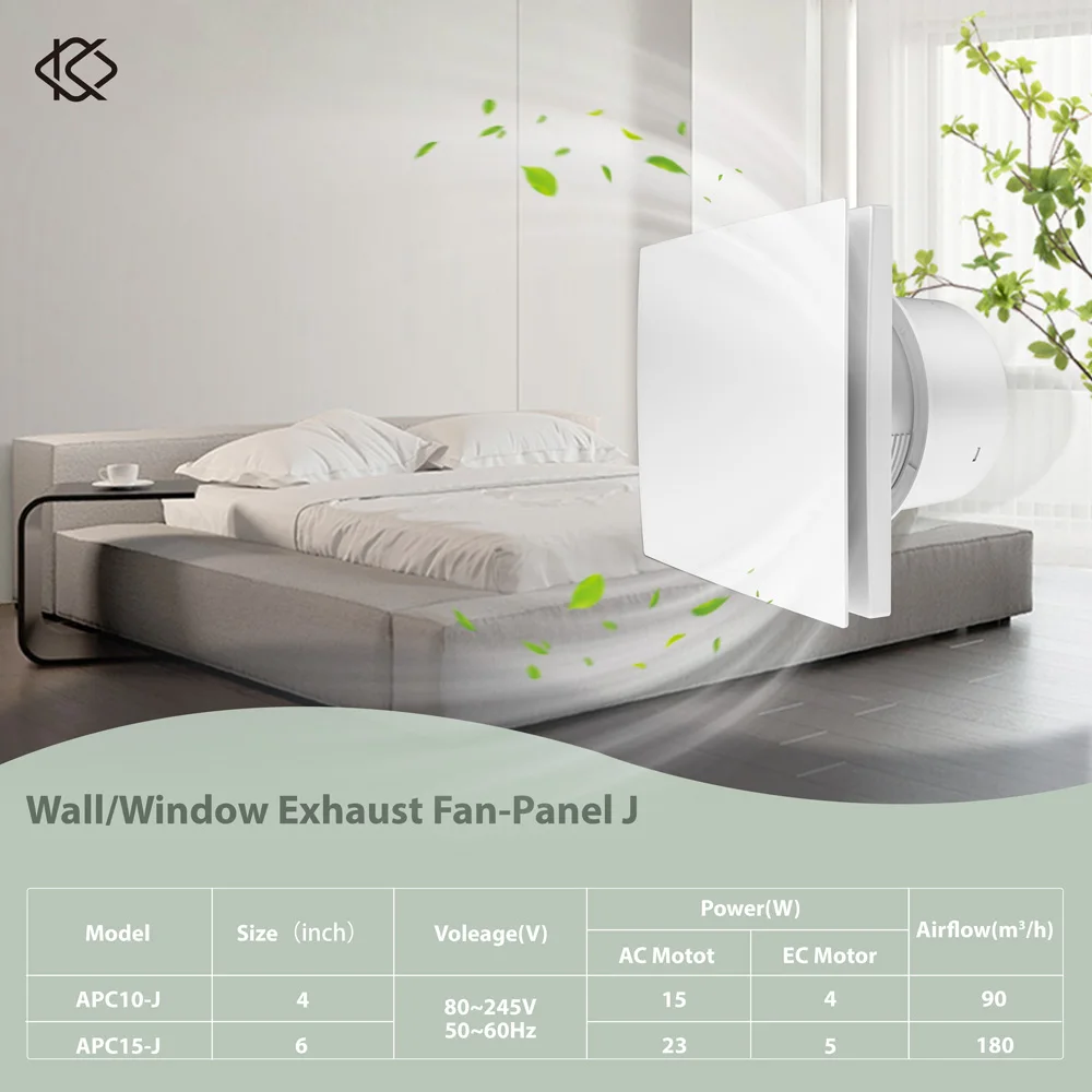 リモコン付きリバーシブルバスルーム排気ファン,2つの抽出器,窓,壁取り付け,家庭用換気,抽出器