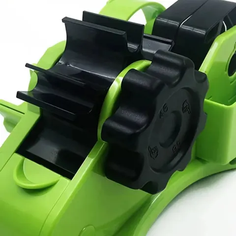 Многофункциональный держатель для ленты, резак для ленты, фиолетовый роликовый резак для ленты, настольный полуавтоматический прозрачный диспенсер для ленты топ 12 большой диспенсер для ленты - №7