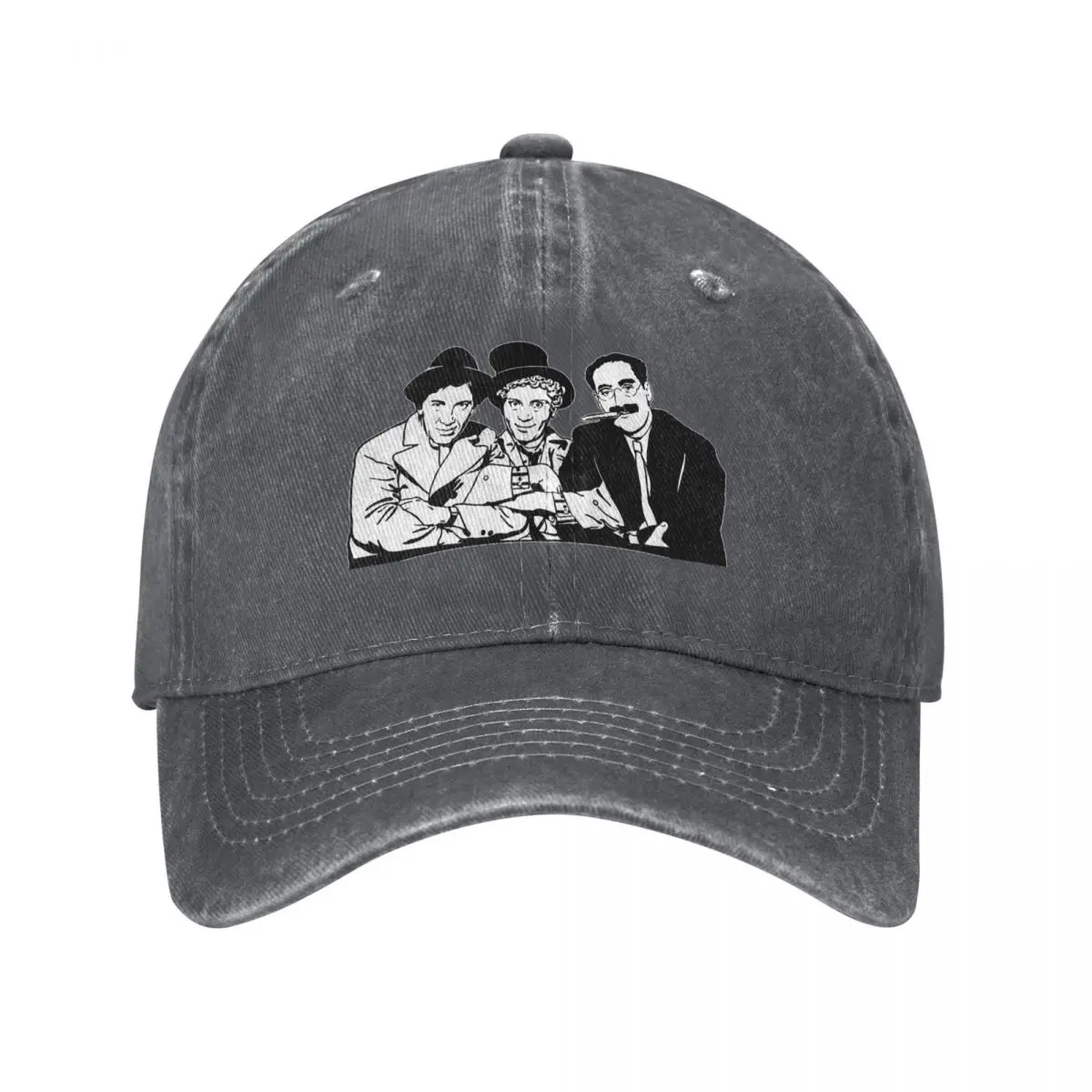 

The Marx Brothers | Illustration Baseball Cap New In The Hat Icon Women's Beach Outlet 2025 Men's