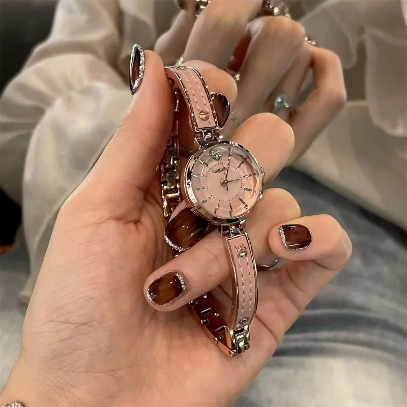 

Small, exquisite and elegant women's watch, fashionable and simple leisure, waterproof new waterproof quartz watch for students