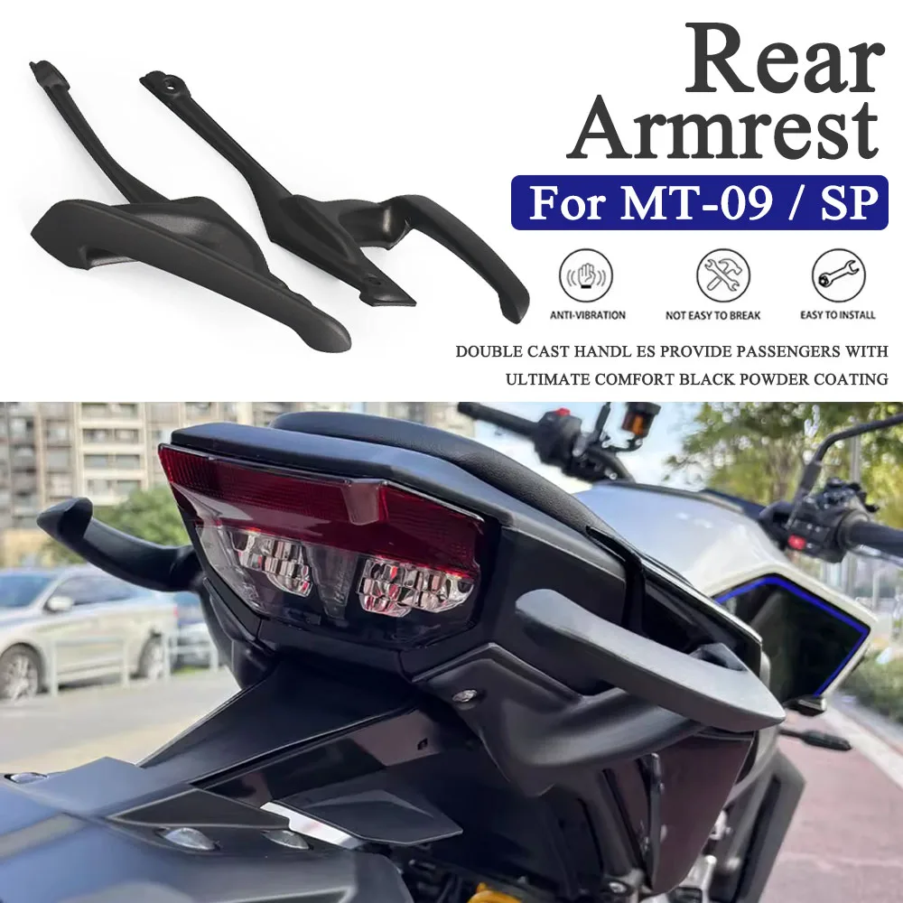 

MT-09 SP Rear Pillion Seat Grab Bar Handle Black Motorcycle Accessories New FOR YAMAHA MT-09 MT 09 MT09 SP 2024 2025 2026