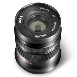 Meike 60mm F2.8 Aps-C Manual Focus Macro Lens for Sony E/Fuji X/M43/Canon EF-M/Nikon Z Mount Cameras