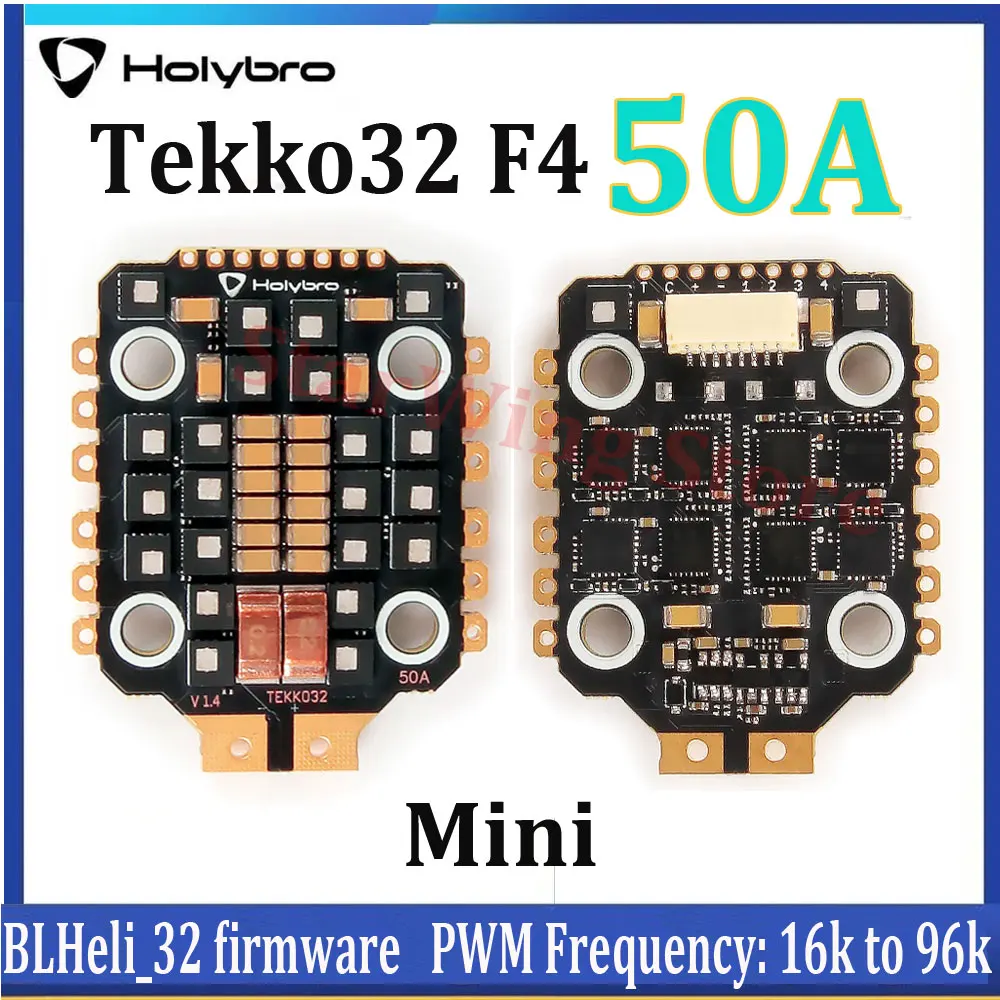 

Holybro Tekko32 F4 4in1 Mini 50A ESC BLHeli_32 PWM 96K 20X20mm 3-6S Supports DShot2400 for FPV Freestyle Drone