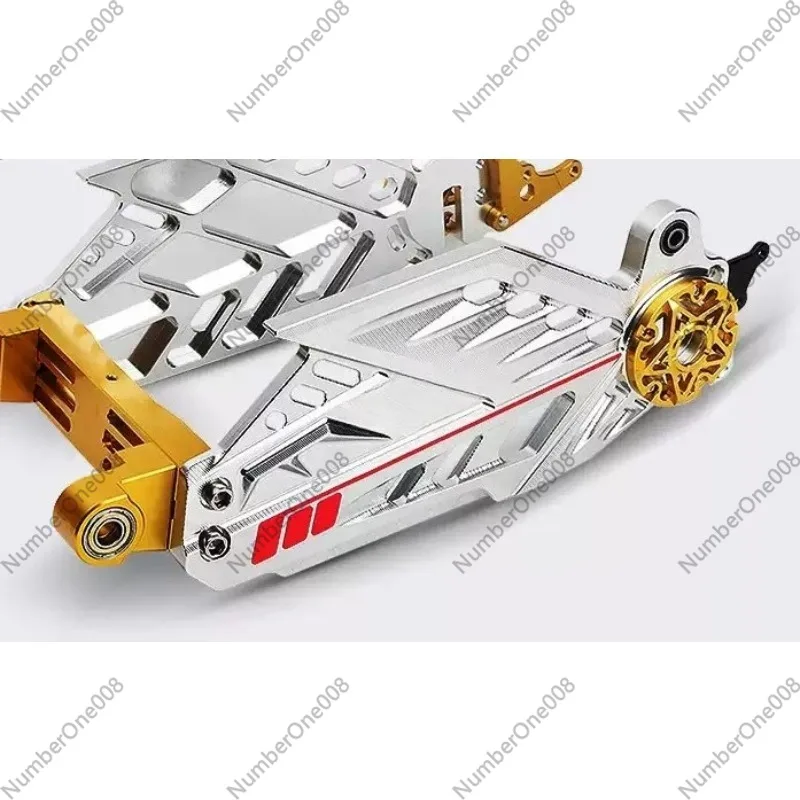 Suitable for Motorcycle Electric Scooter Aluminum Alloy Suspension Track Rear Swing Arm Rocker Arm