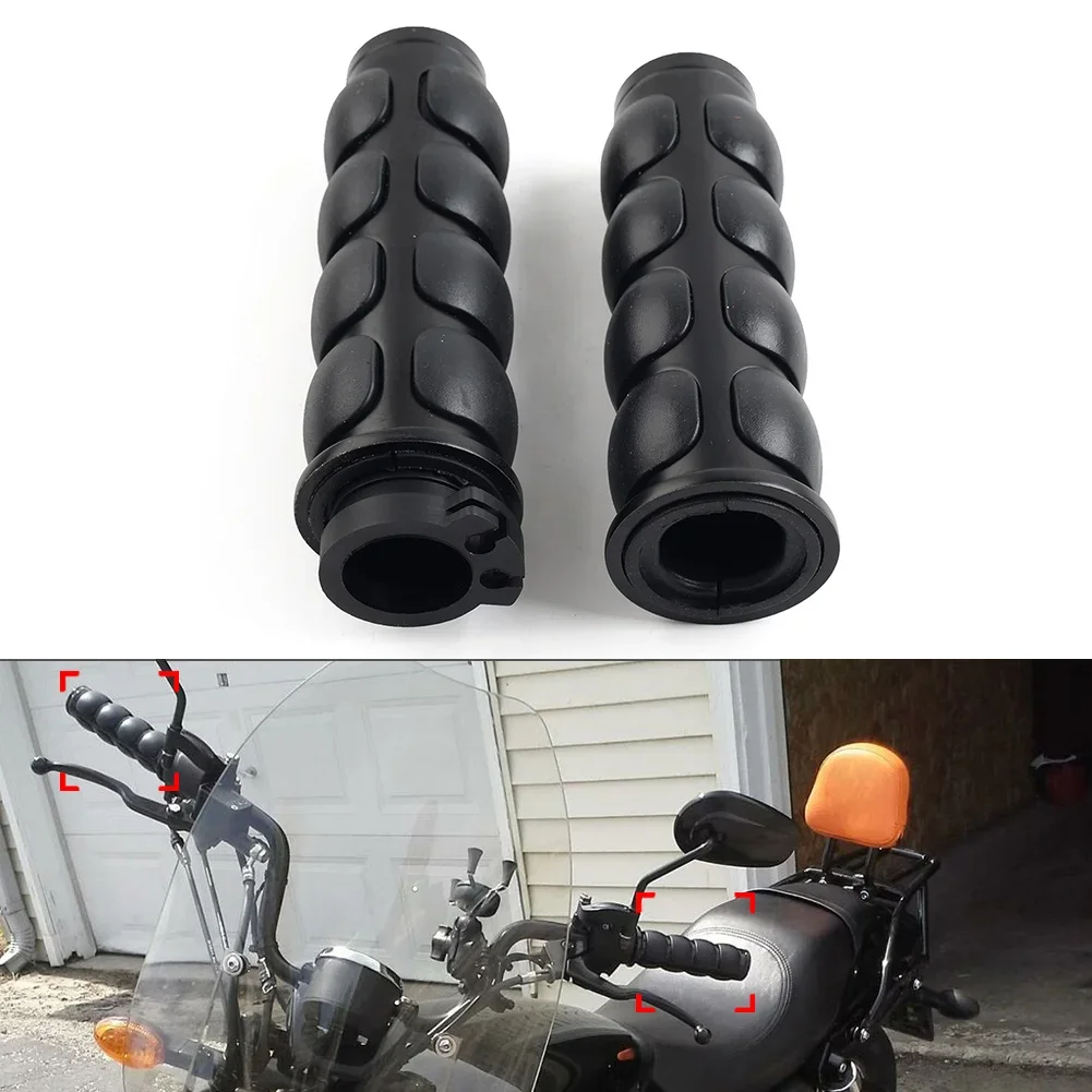 

1-дюймовая ручка мотоцикла, ручки для Harley Cruiser, Yamaha Kawasaki Honda, Suzuki