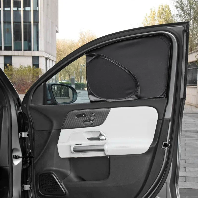 

Car Black Windows Privacy Sunshade Anti-UV Heat Insulation For Mercedes-Benz GLA EQA 2020-2026 Auto Protect Cover Accessories