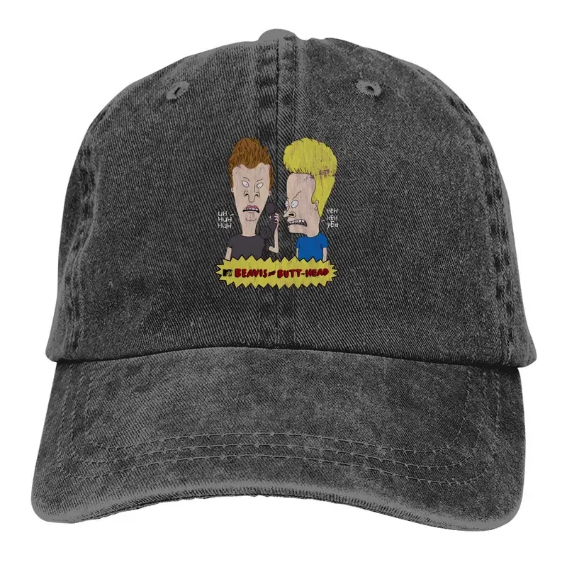 

Summer Cap Sun Visor Settle Down Beavis Hip Hop Caps Beavis and Butt-Head Cowboy Hat Peaked Hats