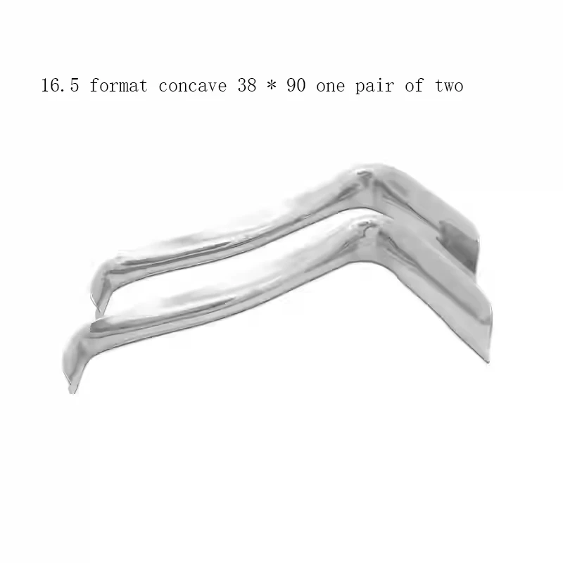 Thickened stainless steel vaginal retractor plate concave vaginal wall retractor privacy two-way retractor