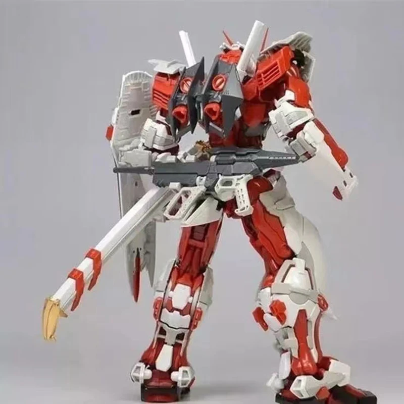 MJH MR Red Frame MBF-P02 HIRM MG 1/100 Assembly Model Assembled Action Figure Toy Gift Thanksgiving Present