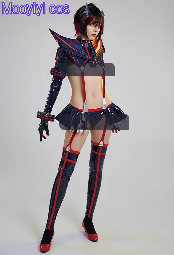 2025 New Matoi Ryuuko Cosplay costume Halloween Christmas Role Playing Party Comic Game Anime Kill La Kill sexy leather coat