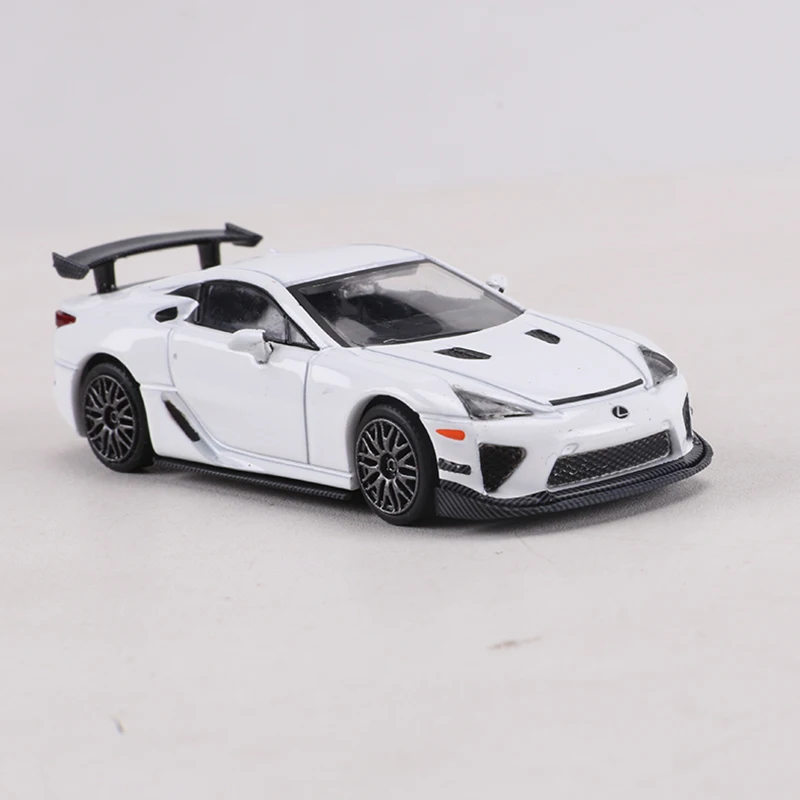 DCT 1:64 LEXUS LFA White NURBURGRING Edition Alloy Model Car view 4