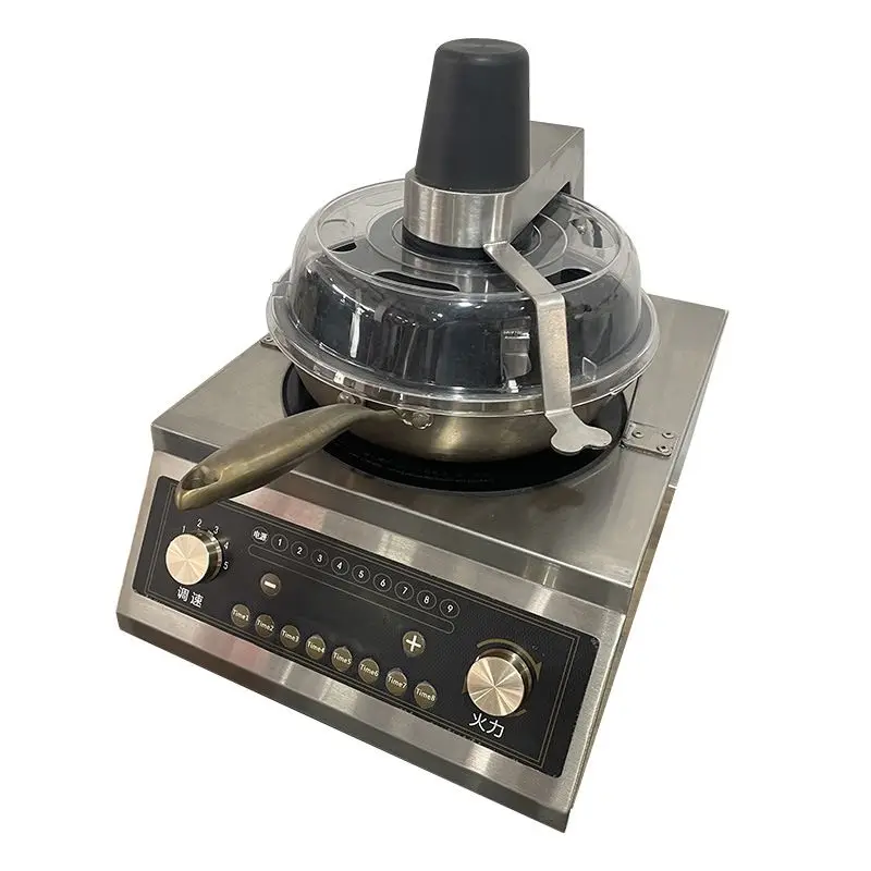 Automatic Intelligent Cooking Robot Machine, Commercial Home Stir Fry Mixer for Fried Rice & Fried Noodle