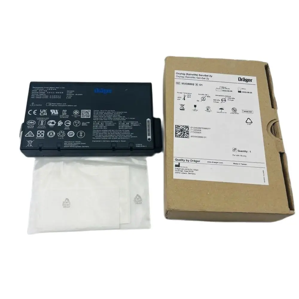 Drager MX08755 MX08892 OXYLOG 3000 SERVSET 2Y KIT By Draeger Inc