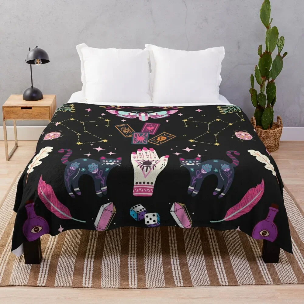 

The Tarotist Throw Blanket Summer Beddings wednesday Cute christmas decoration Blankets