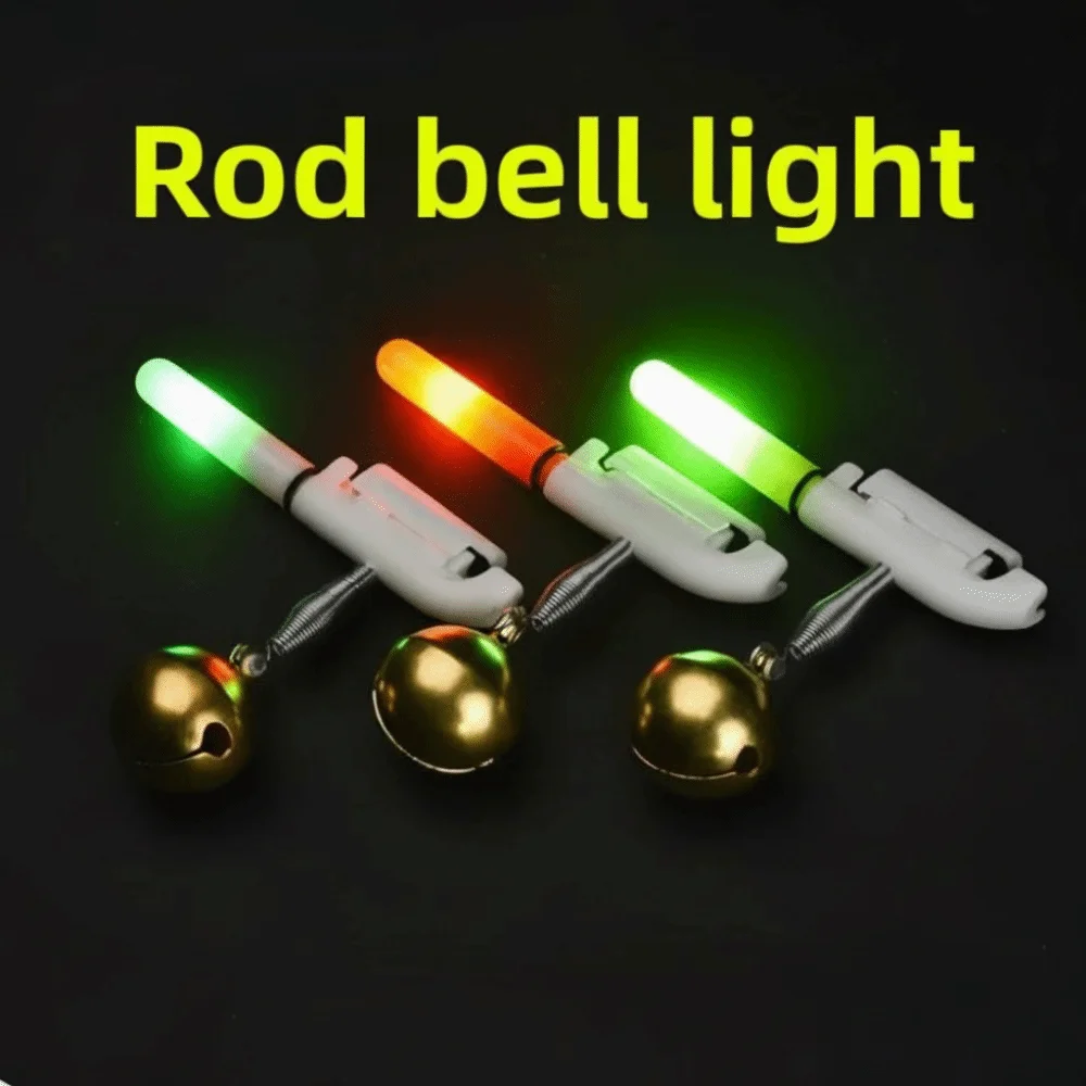 Waterproof Electronic Fishing Stick Light CR425 Battery Double Snap LED Light Stick Sound Alert Removable Float
