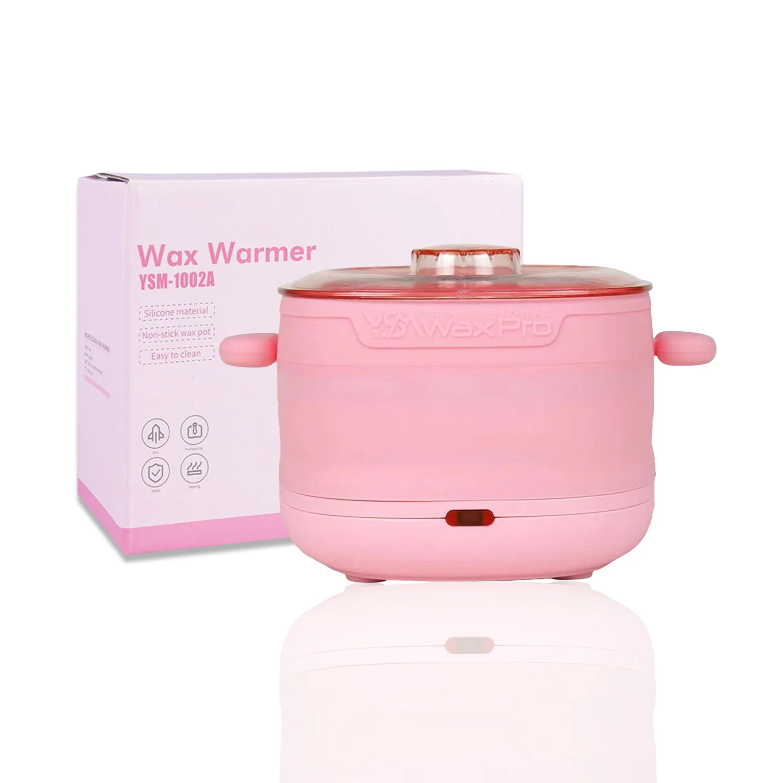 Portable Wax Heater Foldable Easy To Clean High Capacity Melted Wax Beans Hair Removal Wax Warmer Quick Wax Melting