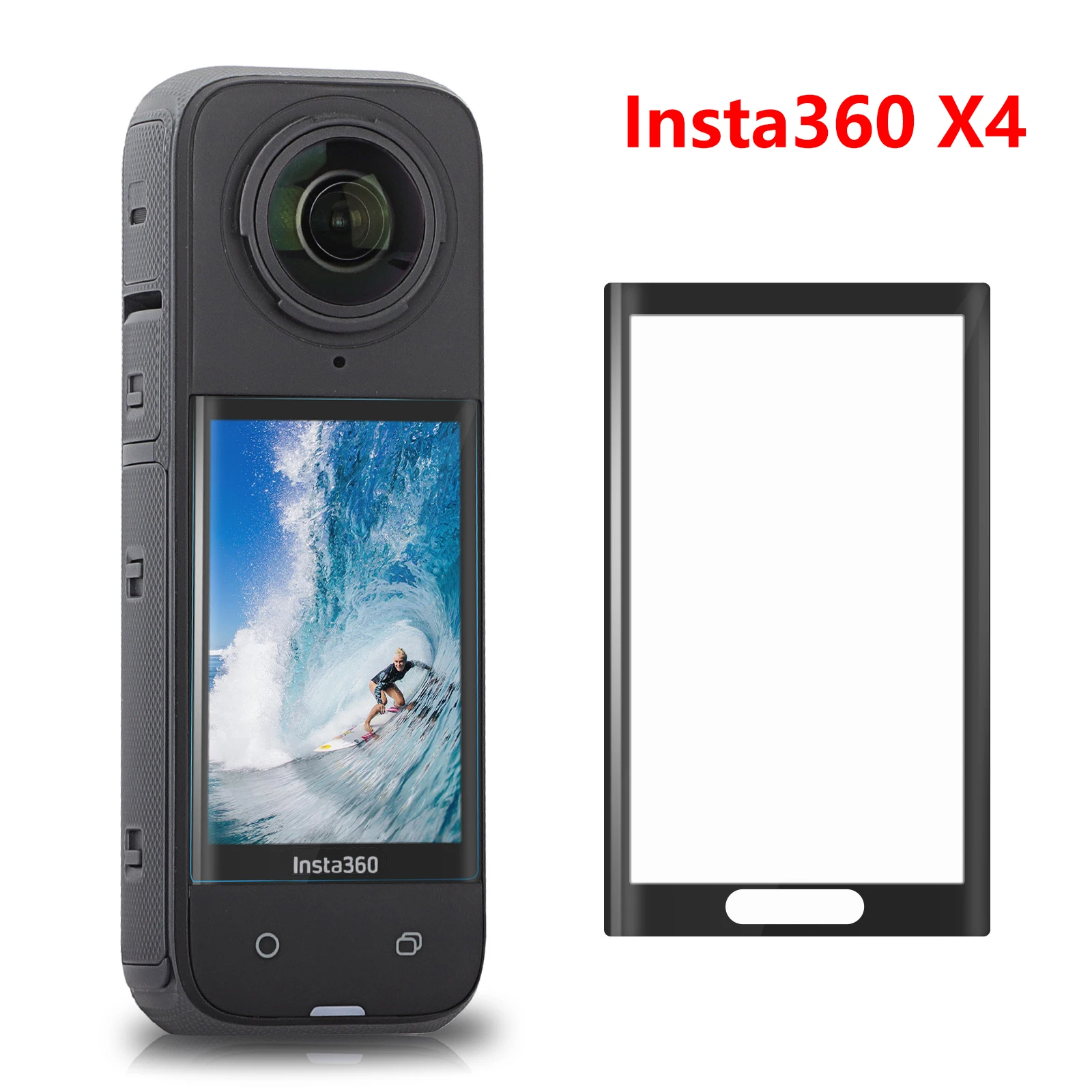 응축수 필름 스크린 보호대 보호 필름, 파노라마 스포츠 액션 비디오 카메라 액세서리, Insta360 One X4