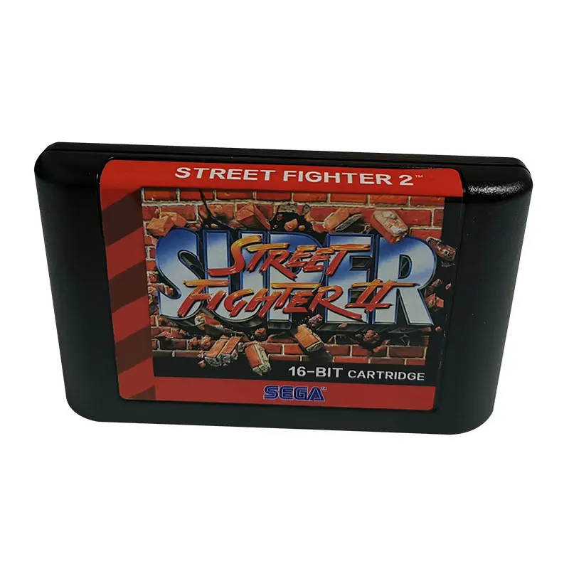 Super Street Fighter 2 scheda di gioco MD a 16 Bit per Console di gioco Mega Drive