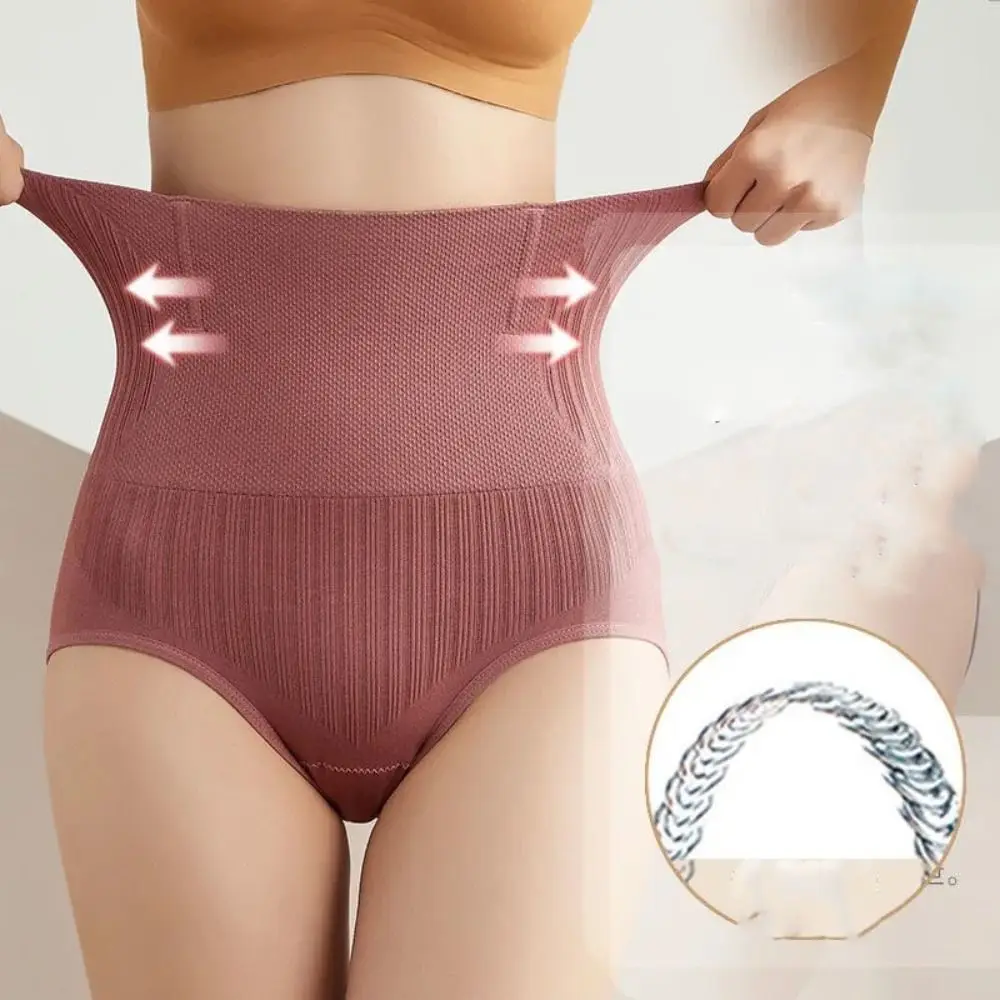Shapewear Flat Belly Waist Trainer Cotton Crotch Tummy Shapers Women Slimming Underwear Flat Belly Panties High Waist Shapewear
