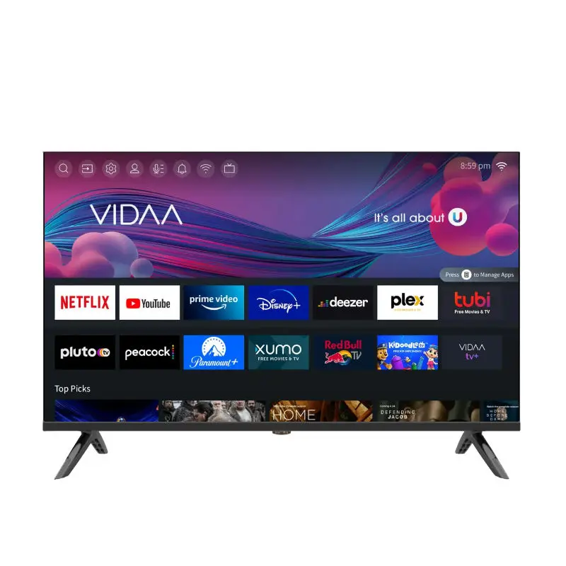 

Customizable 55-Inch 4K QLED Smart TV Android Platform With HDR For Small Or Large Spaces