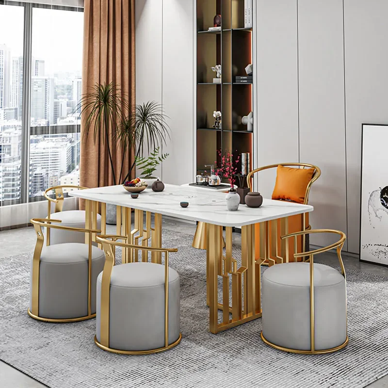 Living Room Makeup Coffee Tables Library Dinning White Bedroom Gold Modern Side Table Luxury Meuble