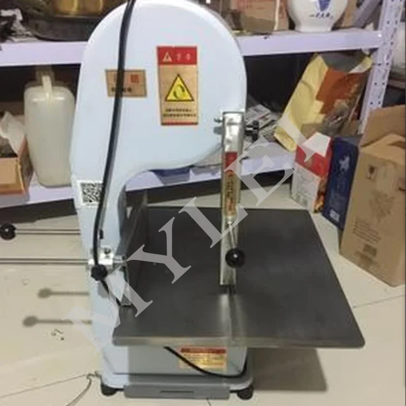 Commercial Automatic Kitchen Equipment Butcher Table Top Electric Cow Beef Frozen Meat and Bone Band Saw Cutter Cutting Machine