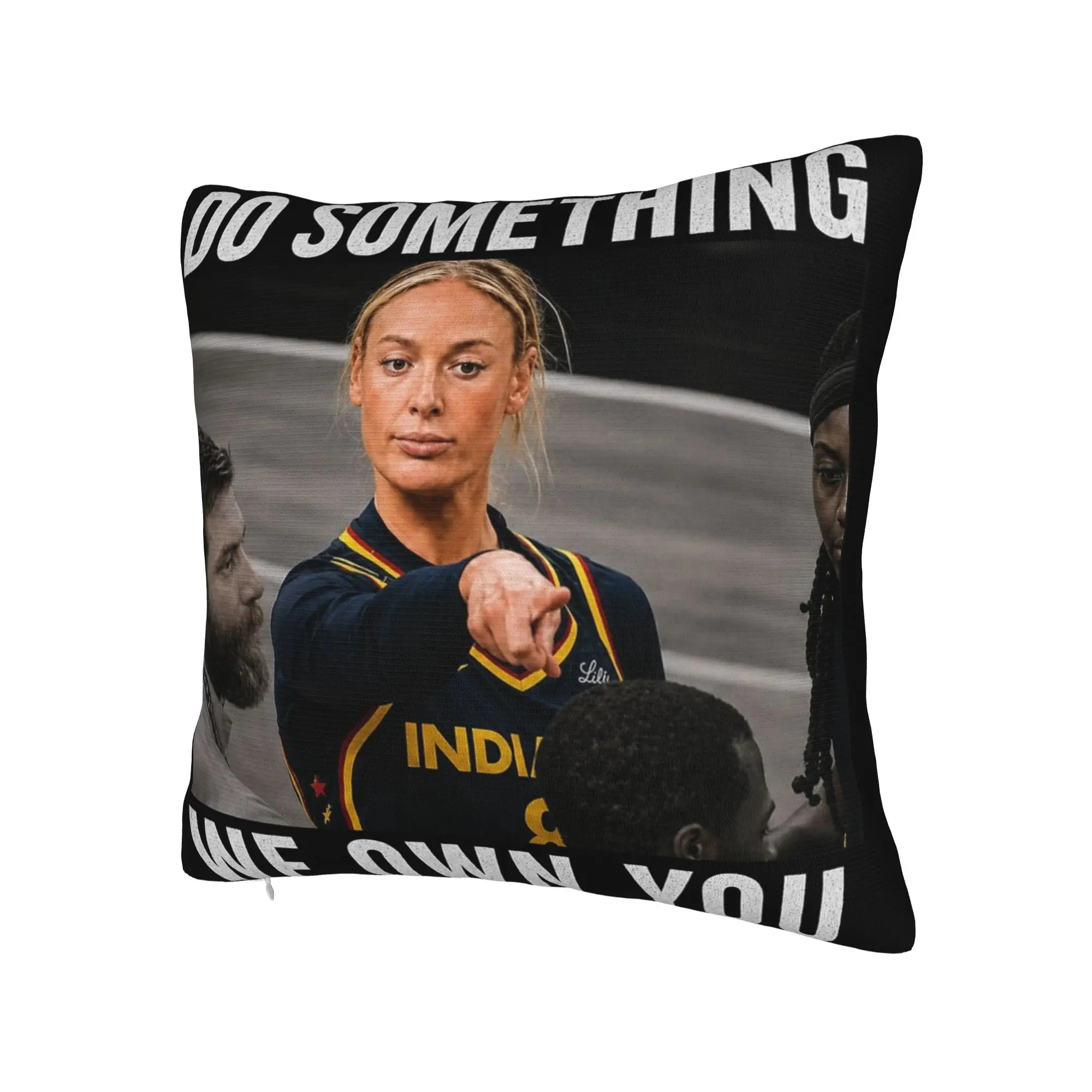 Decorative Pillow Covers Sophie Cunningham Point Good Meme  Product Seater  Throw Pillow Case Cover Square Multi Size