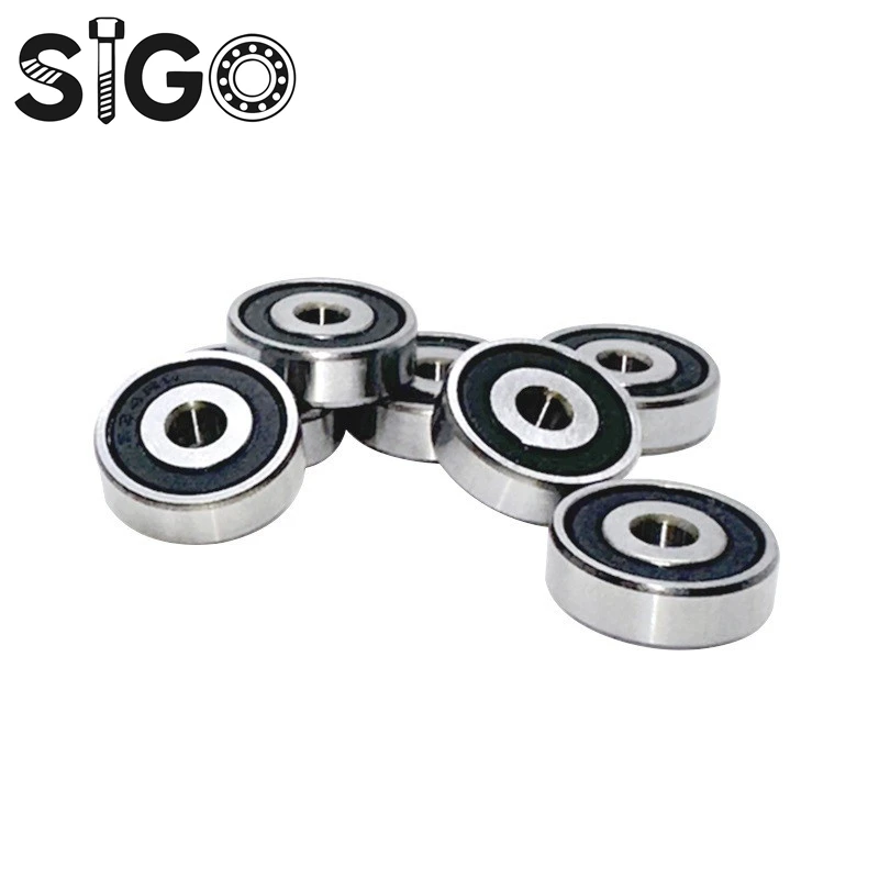 4PCS 638RS 8x28x9mm Miniature Rolling Bearings Deep Groove Ball Bearing  638-2RS 638 2RS RS