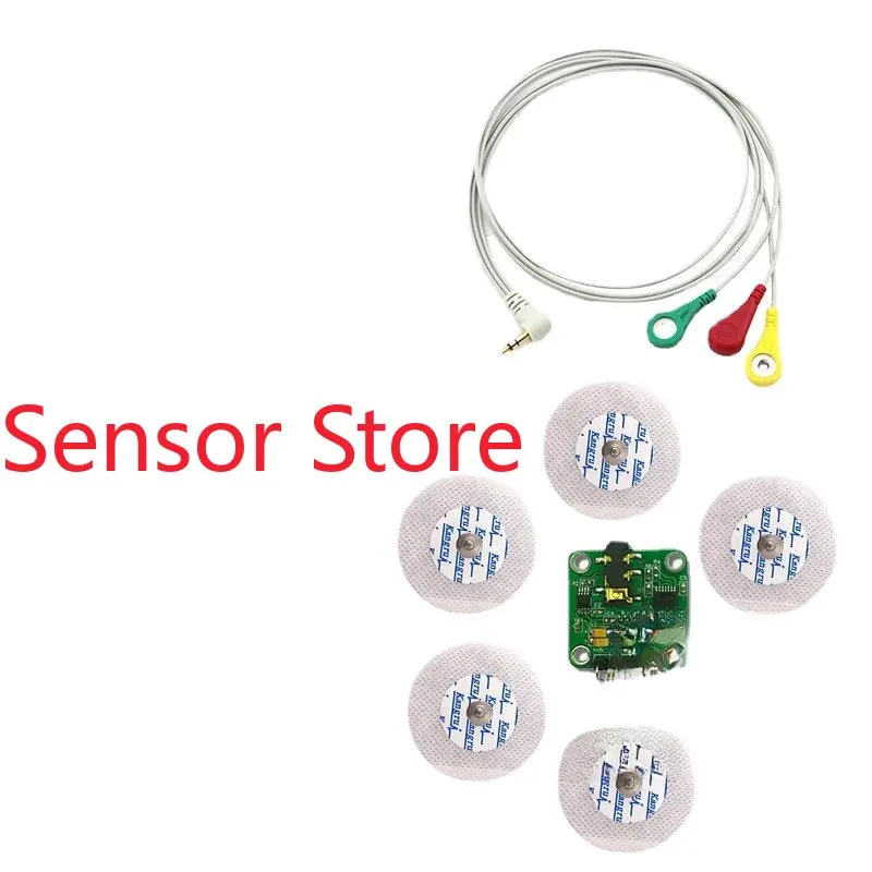 5PCS EMG Muscle Electrical Sensor Module Analog Signal Single Conduction Bioelectronic Development Kit Wearable Device