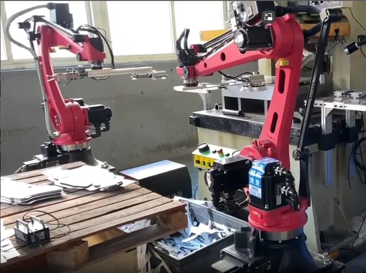 Four Axis Pick And Place Robot BRTIRPZ1508A Industrial Robot BORUNTE Robot Arm