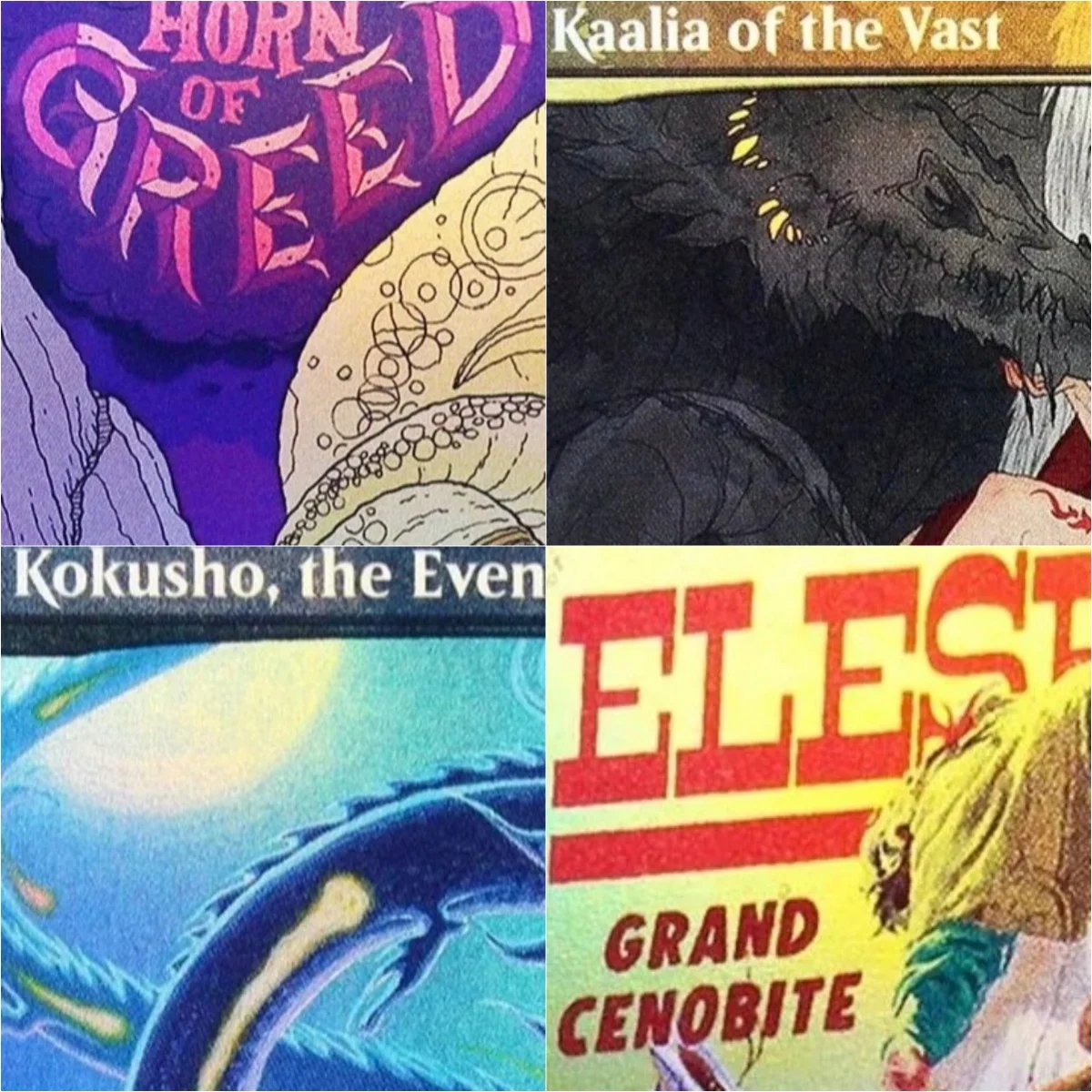 

SLD "Elesh Norn, Grand Cenobite/Fatal Push" TCG Magical Proxy Cards Quality Gathering Board Playing Game Trading Cards