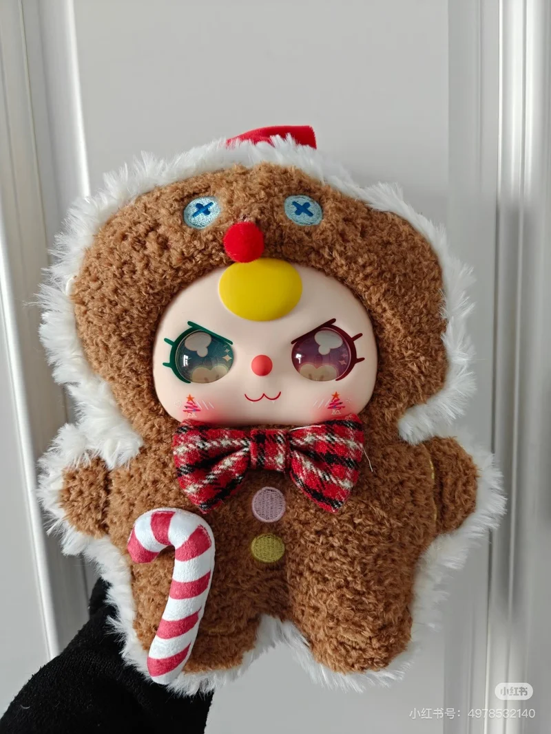 

Baby Three 400% Рождественская ограниченная кукла, слепая коробка, настольное украшение, кавайная модель, милая виниловая игрушка, тренд, специальный рождественский подарок