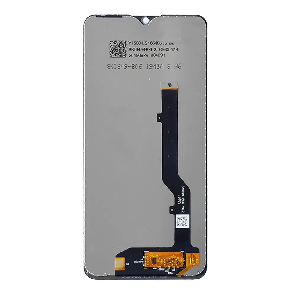 Tested 6.49inch LCD With Frame For ZTE Blade 20 Smart V1050 V2050 Display Screen Touch Digitizer Assembly Blade20 Smart Display