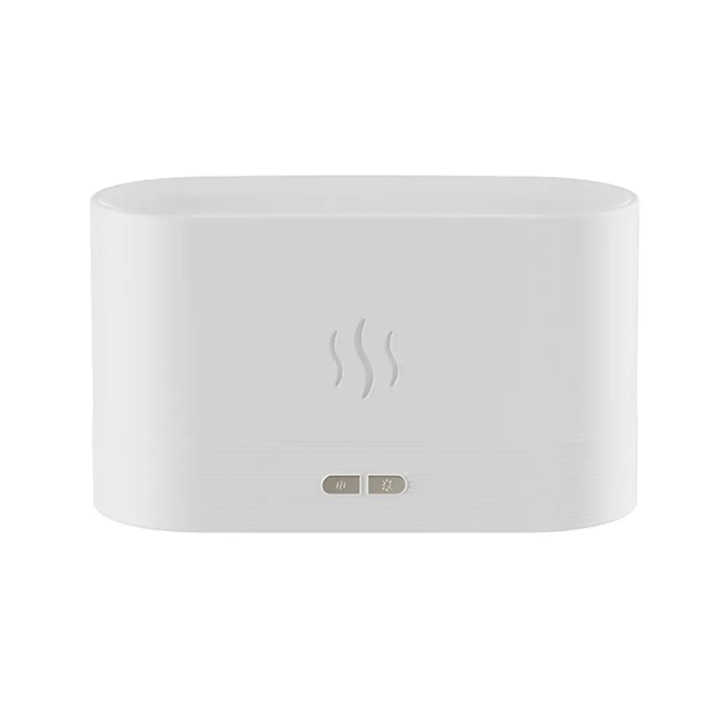 USB Hương Thơm Khuếch Tán Tinh Dầu Siêu Âm Thanh Mô Phỏng Ngọn Lửa Đèn 7 Màu Xông Phòng Ngọn Lửa Đèn Máy Khuếch Tán Tinh Dầu Phun Sương Tạo Ẩm Không Khí Cho Văn Phòng Nhà Xe Ô Tô