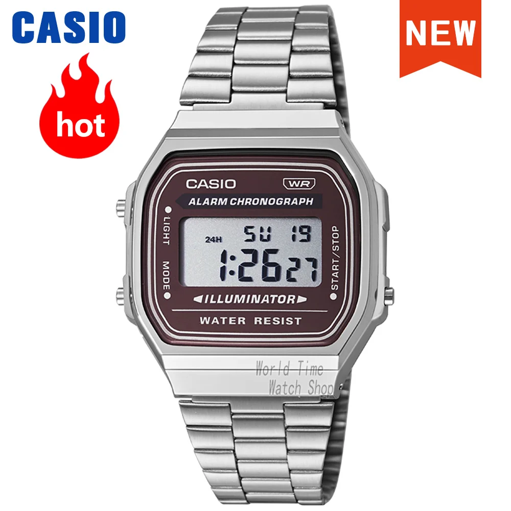 

Casio watch for men Small Square Watch Trendy Styles Stainless Steel Strap Waterproof relogios New for 2025 reloj hombre