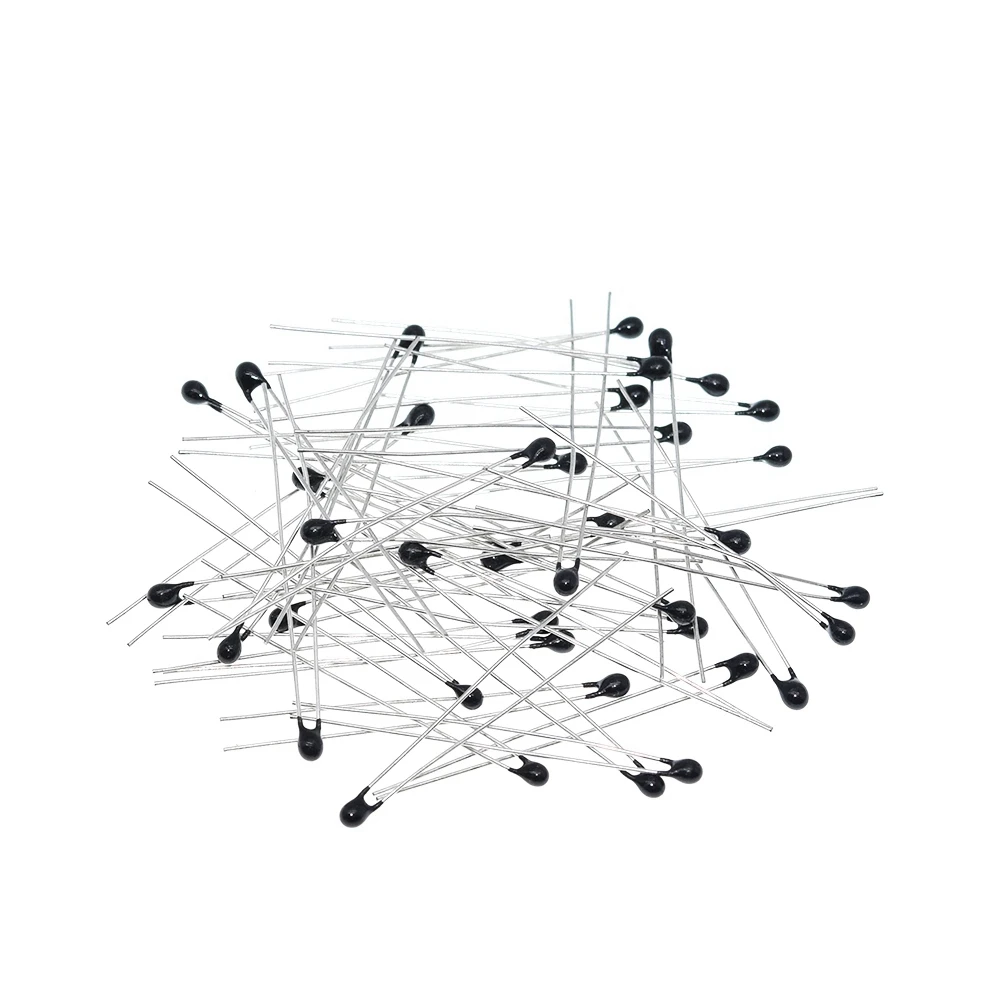 TZT 10PCS NTC Thermistor Thermal Resistor MF52 NTC-MF52AT 1K 2K 3K 4.7K 5K 10K 20K 47K 50K 100K 5% 3950B 1/2/3/4.7/K Ohm R