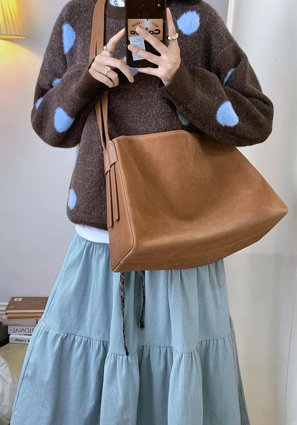 سروال قصير عتيق تنورة طويلة يابانية Preppy منقوشة المرقعة عالية الخصر النساء التنانير Harajuku ريترو فضفاض عادية الحلو كعكة Skir