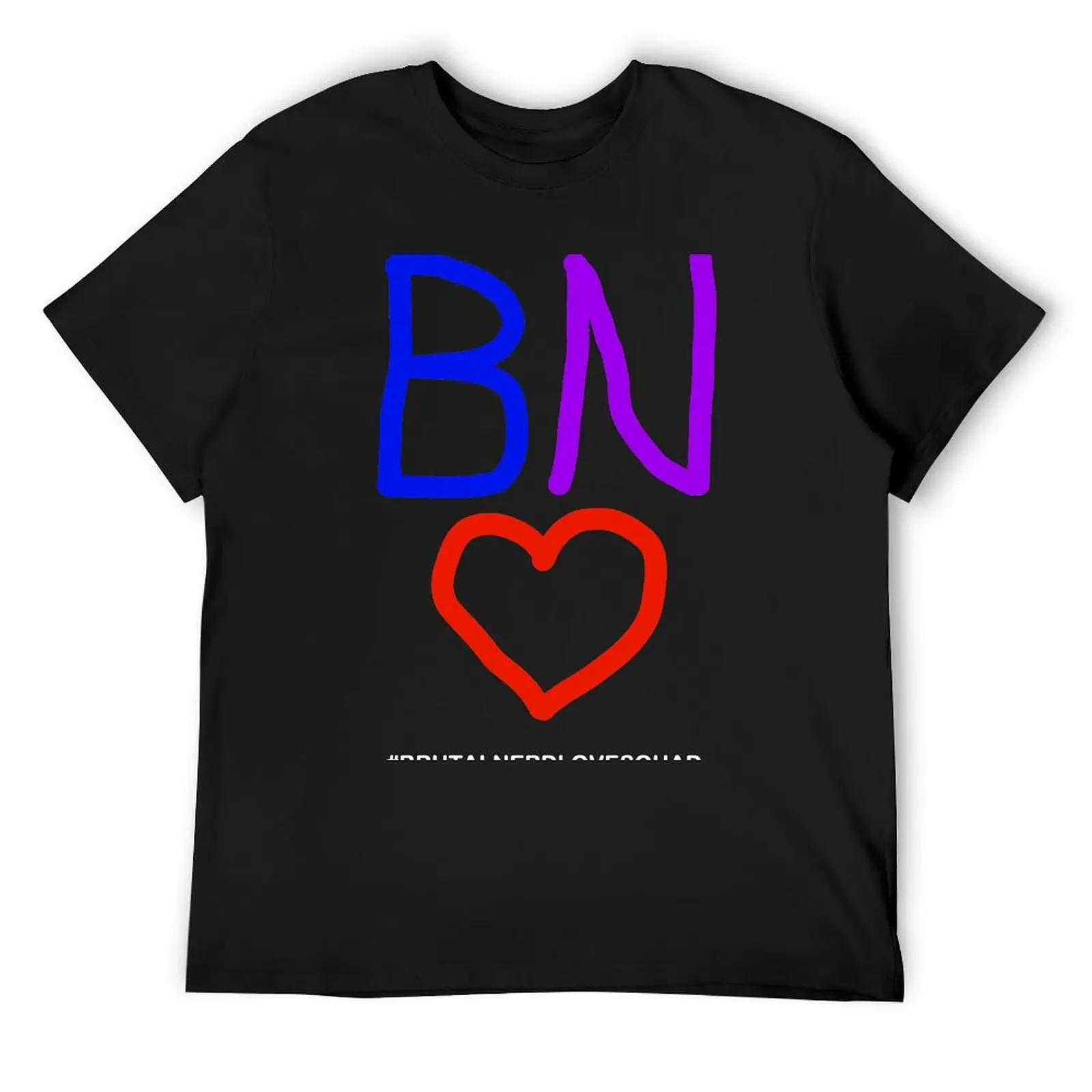 

Brutal Nerd Love Squad T-Shirt luxury t-shirt summer top plus sizes plain black t shirts men