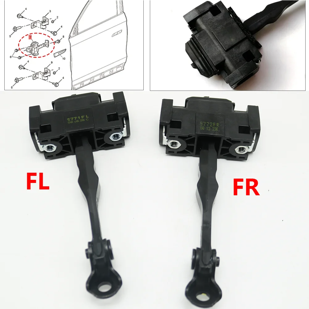 10269771 10269772 Car Left Right Door Check Strap Stopper Limit Rod Hinge Arm For MG RISING AUTO MARVEL R 2022-2025 X 2018-2022
