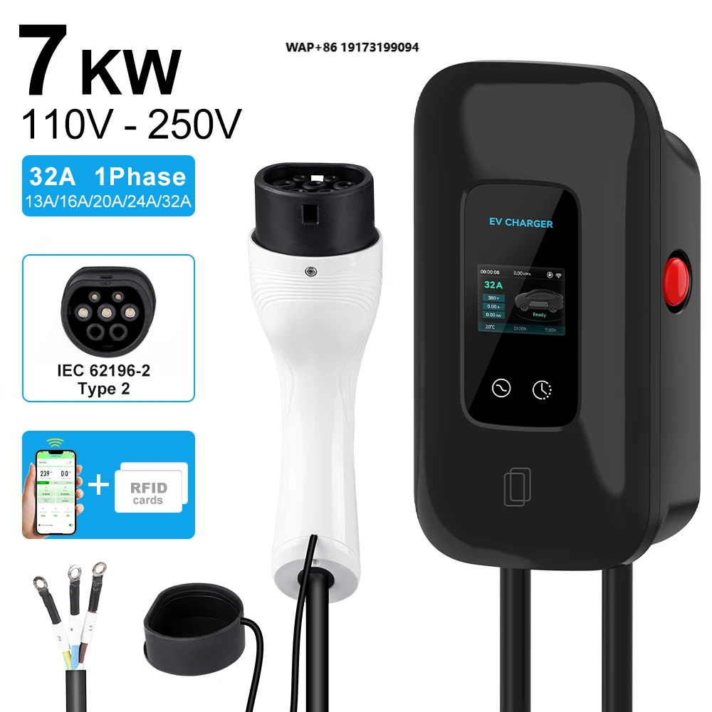 Ev Charger 220V 7KW…