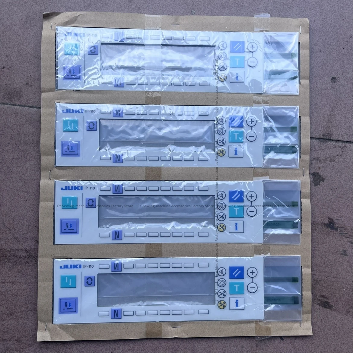 Juki 2290a Display Screen Press Keyboard Operation Screen Film T-Shaped Zigzag Ip110 ip-110 Industrial Sewing Machine