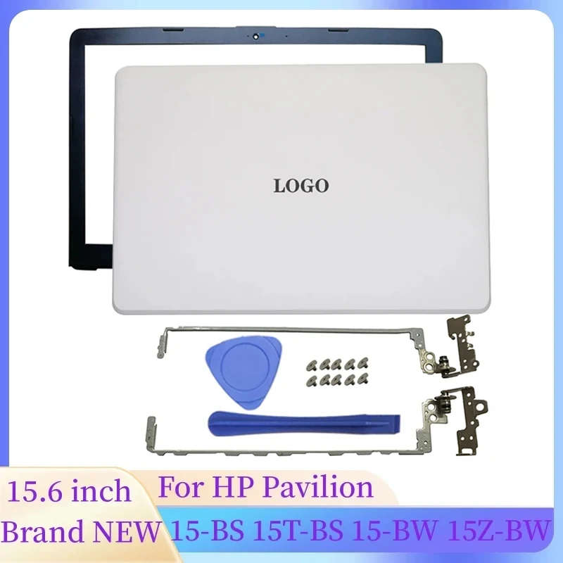 

NEW Original Laptop LCD Back Cover/Front Bezel/Hinges For HP Pavilion 15-BS 15T-BS 15-BW 15Z-BW 250 G6 255 G6 White 924900-001