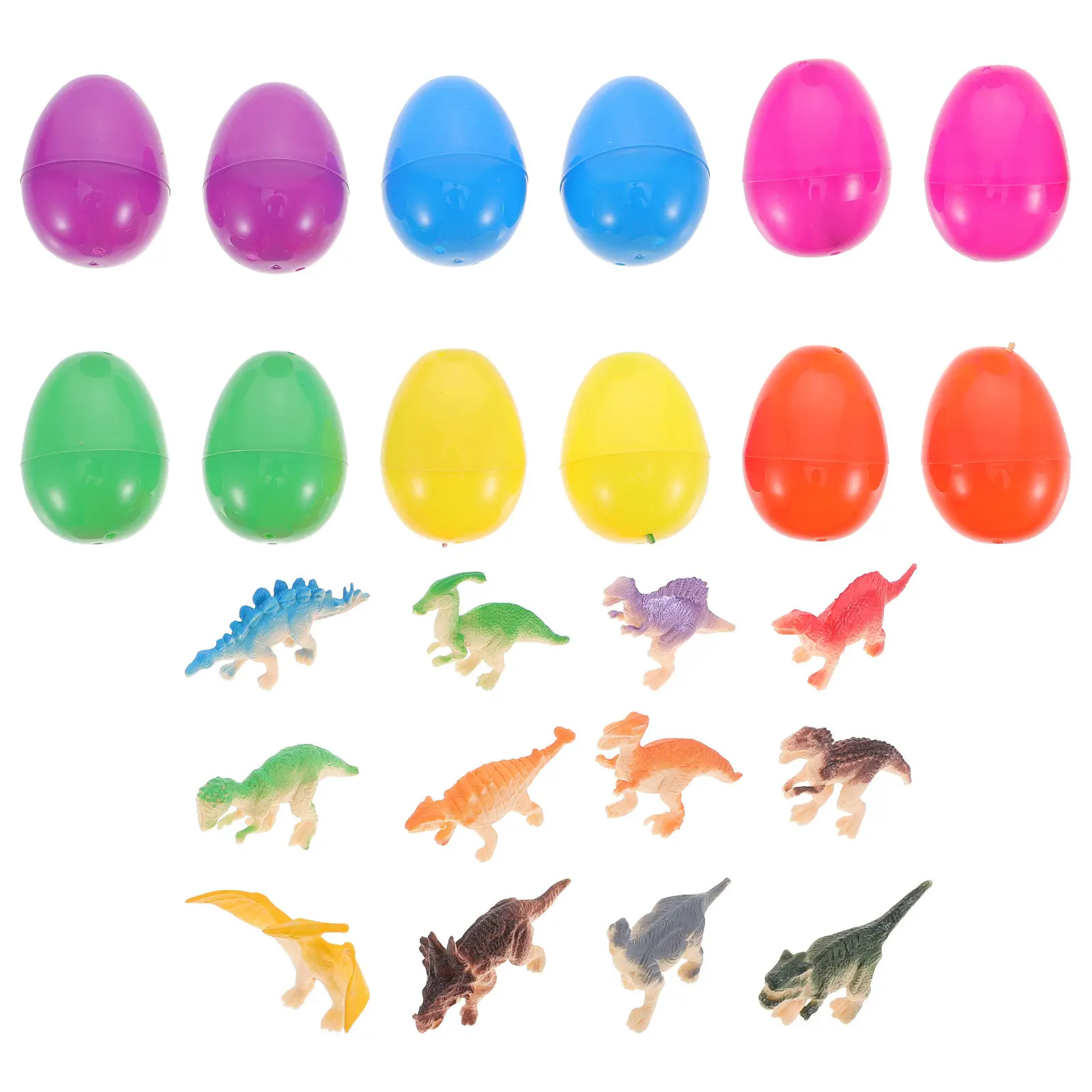 

12 Pcs Baby Toys Childrens Dinosaur Eggs for Kids Party Bags Artificial Dinosaurs