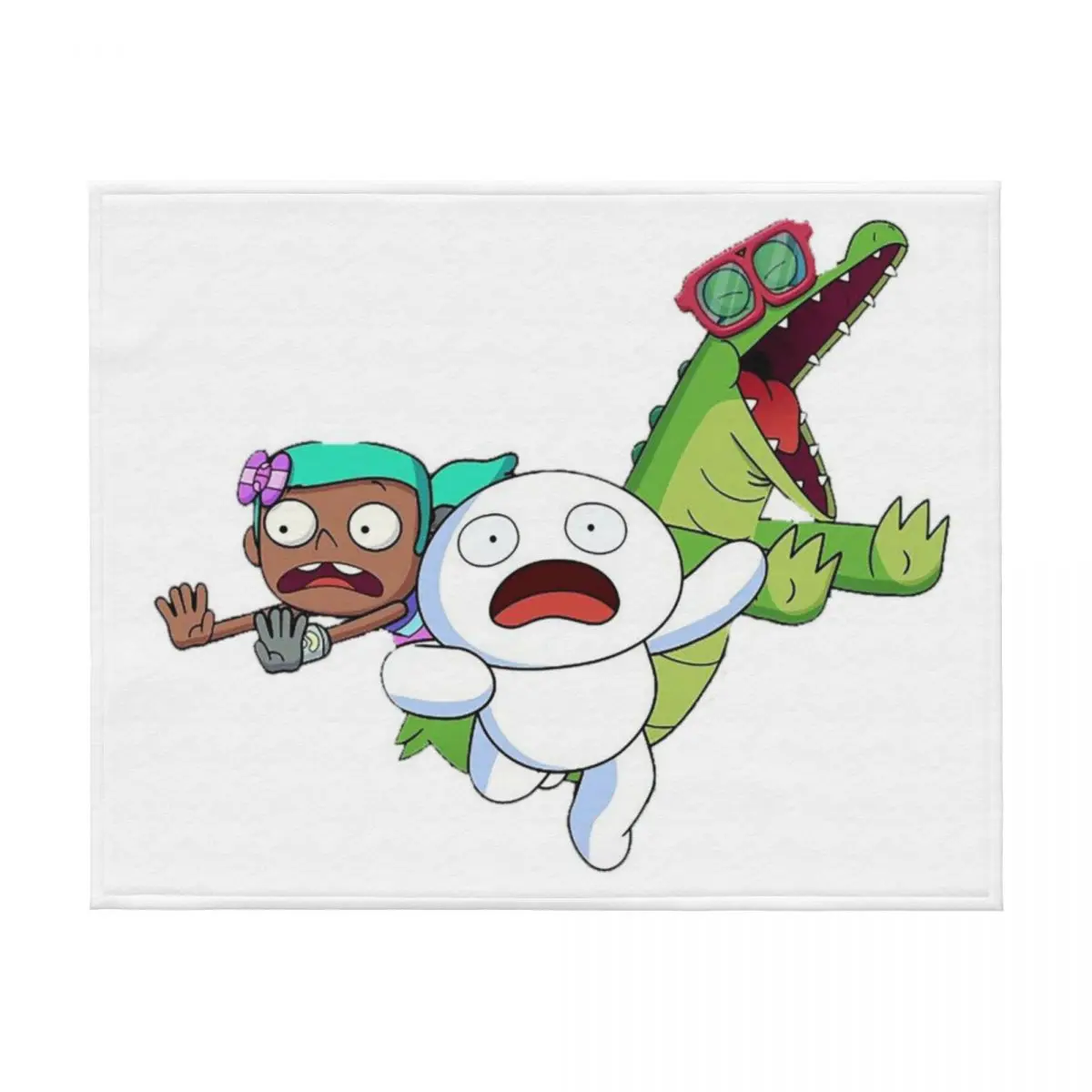 Oddballs 2022، Oddbals، obdals رمي بطانية سرير مزخرف لحاف واحد بطانيات سميكة فاخرة #2