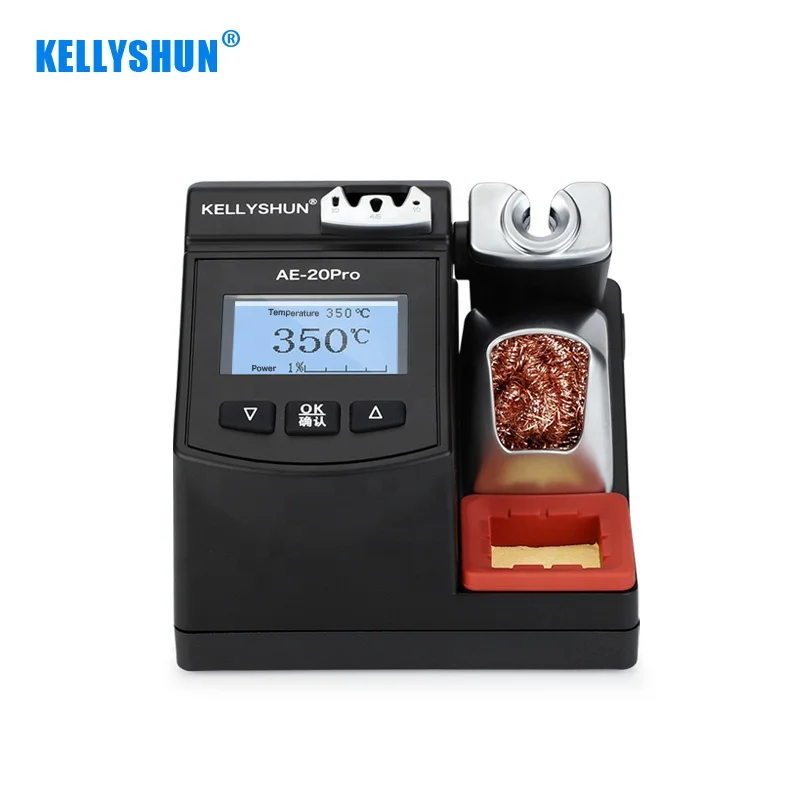 Kellyshun AE-210pro High Precision Digital Bga Rework Station Electric Mobile Phone Repairing Soldering Iron 220v Knife Mobile