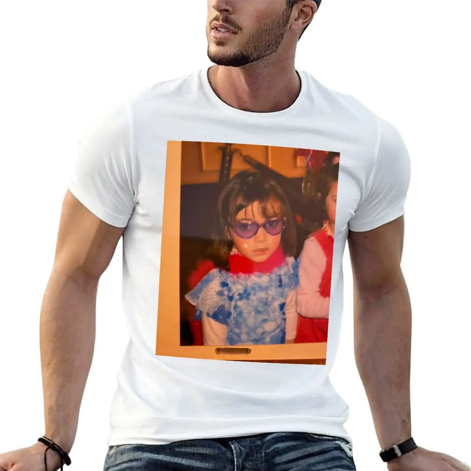 fancy amelia T-Shirt Modern Print Casual T-Shirt
