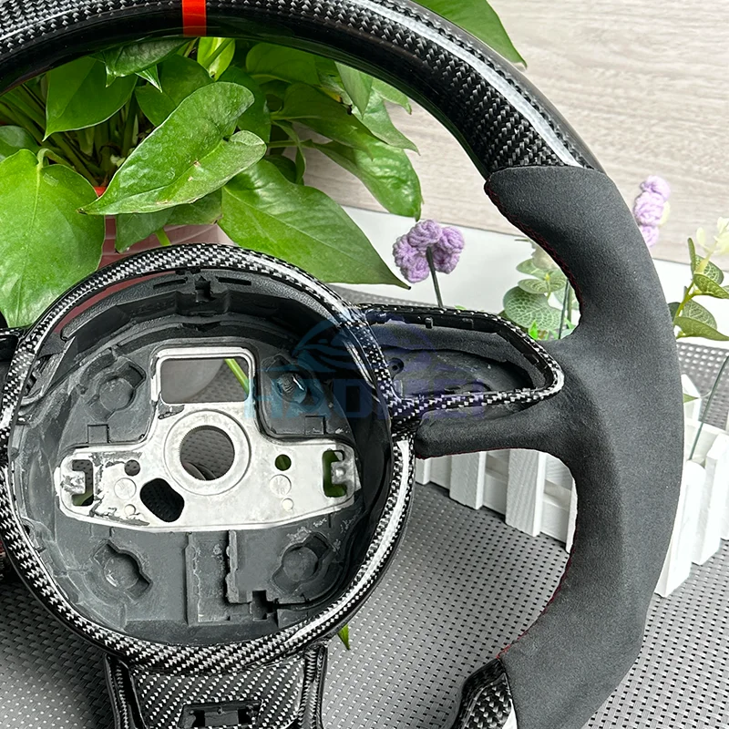Carbon Fiber Steering Wheel Frame Suitable For Audi A4 B8 A3 8P 8V S3 S4 RS3 RS4 Models Car Steering Wheel Accessories