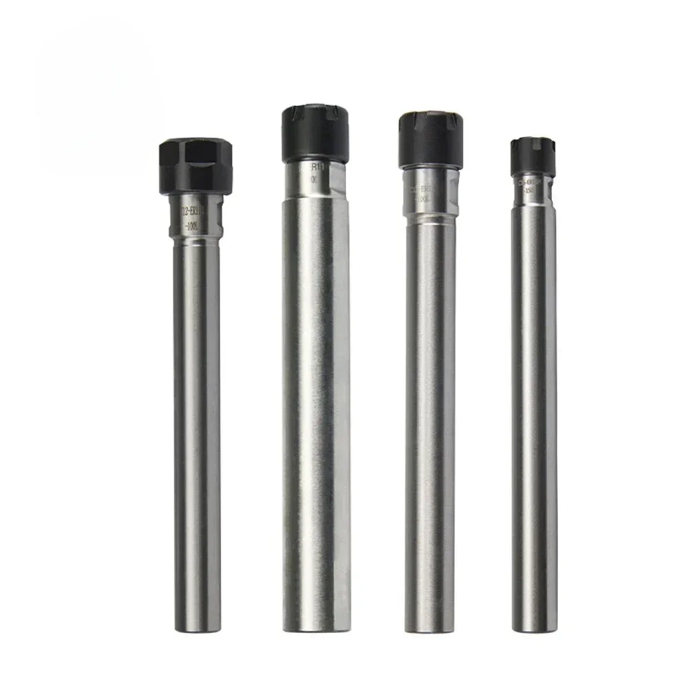 OUIO Lengthen Tool Carrier Extension Rod C6 C8 C10 C12 C16 C20 C25 C32 ER11 ER16 ER20 ER25/32 ER Collet Chuck Holder CNC Milling